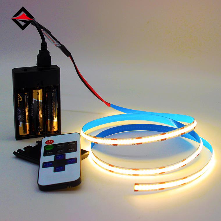ແຖບ Light COB ດ້ວຍປຸ່ມ USB BOWROLER BOX